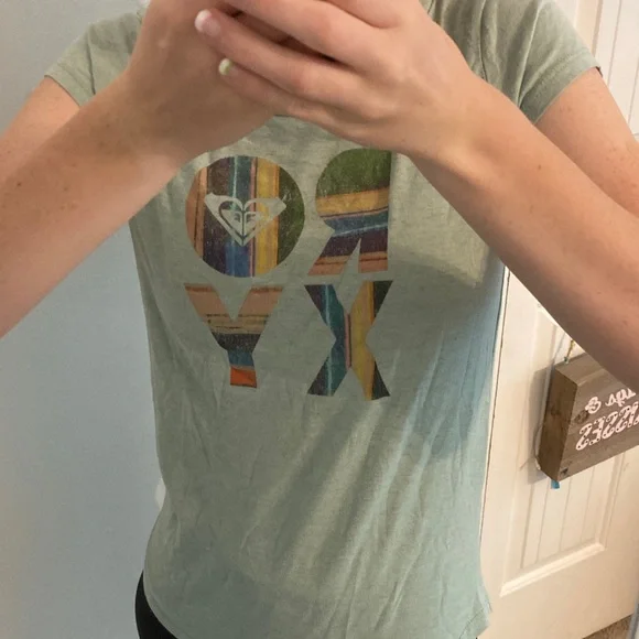 Roxy Women's Mint Graphic Tee - Picture 3 of 3